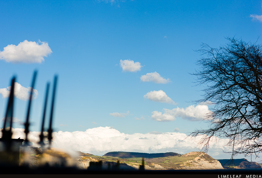 Golden cap from the Alexandra hotel view