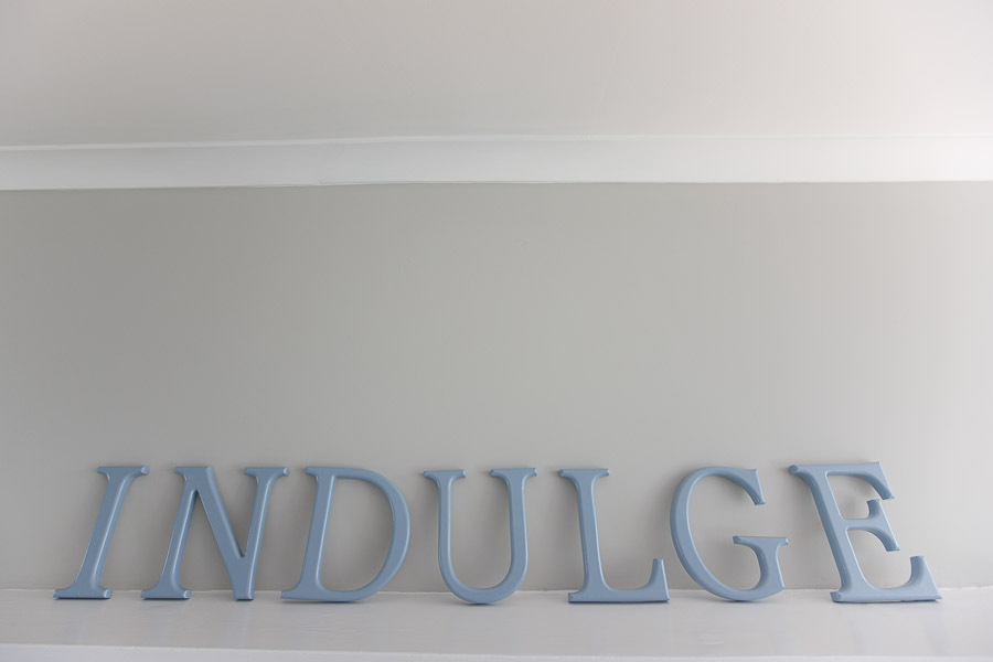 Indulge letters