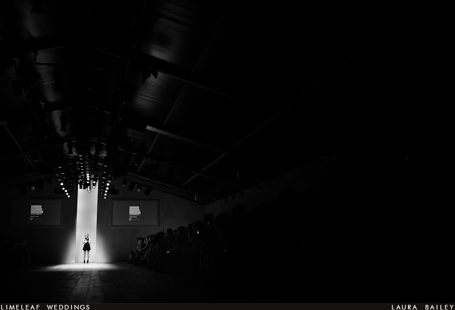 Caroline Flack presents London Fashion Week 2012