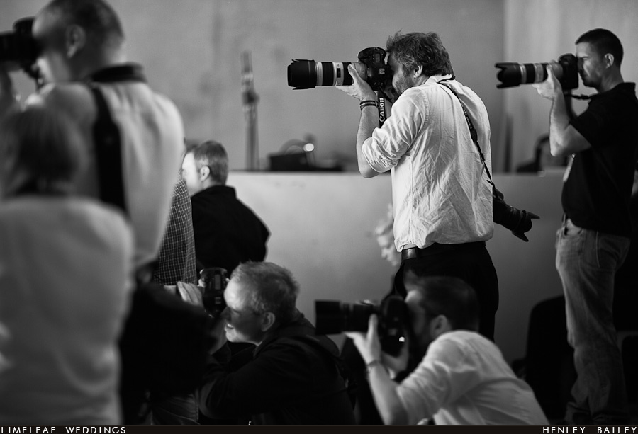 Photographers shoot London Fashion Week 2012 for Canon