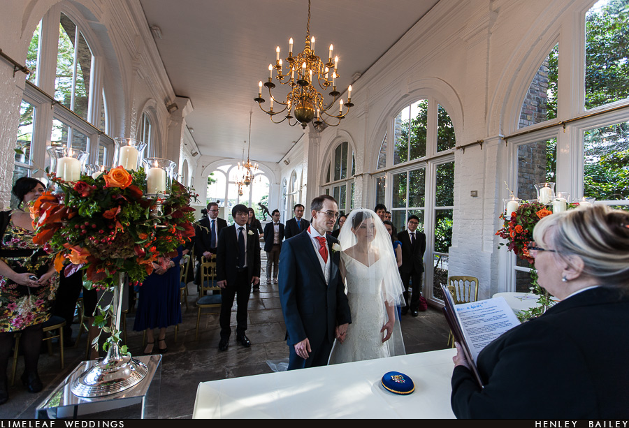 Orangery ceremony at Holland Park