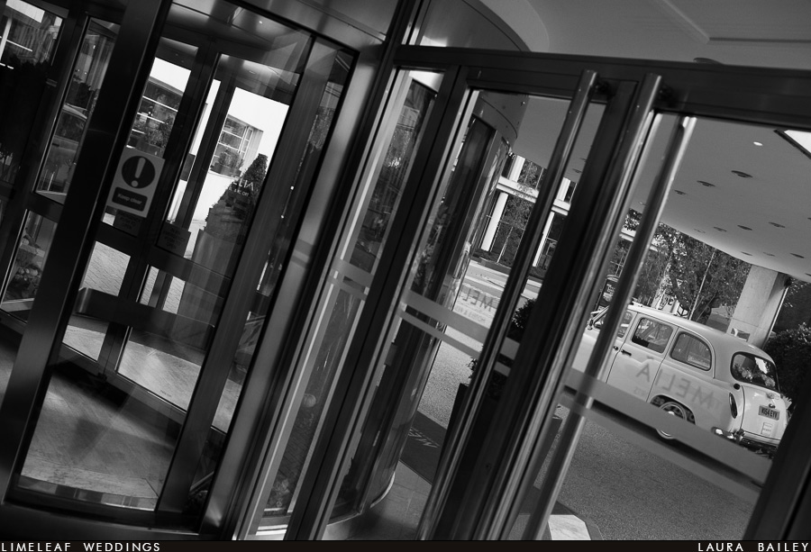 Melia hotel front doors