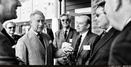 H.R.H Prince Charles meets contractors