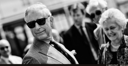 H.R.H Prince Charles in sunglasses